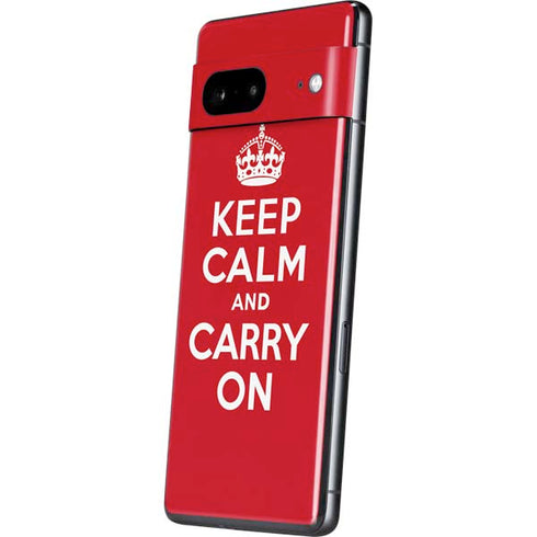 Keep Calm and Carry On Pixel Skins